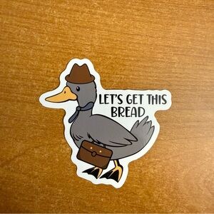 Funny‎ Duck Sticker